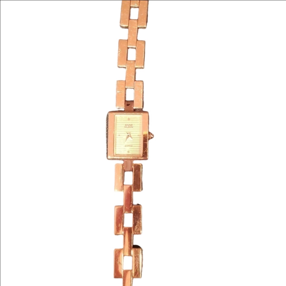 Anne Klein gold link Watch